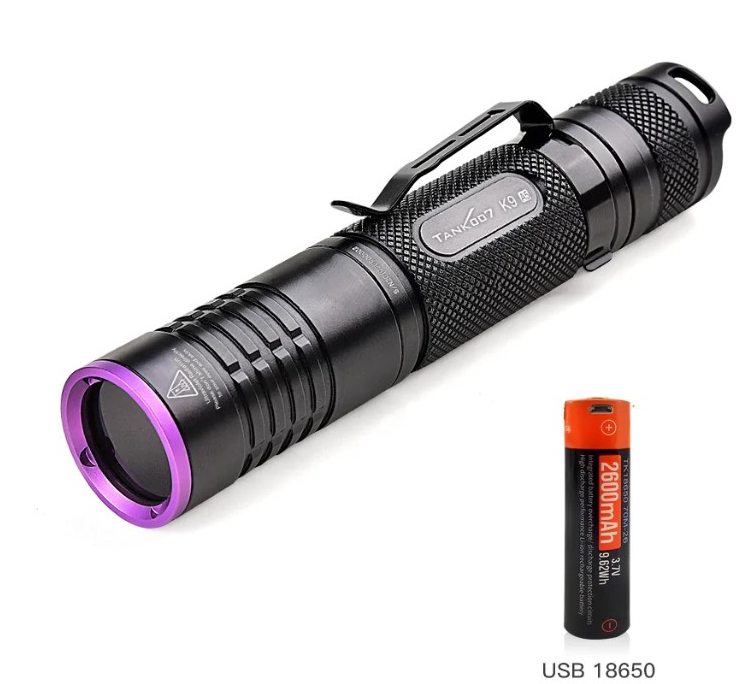 365 nm, USB Blacklight